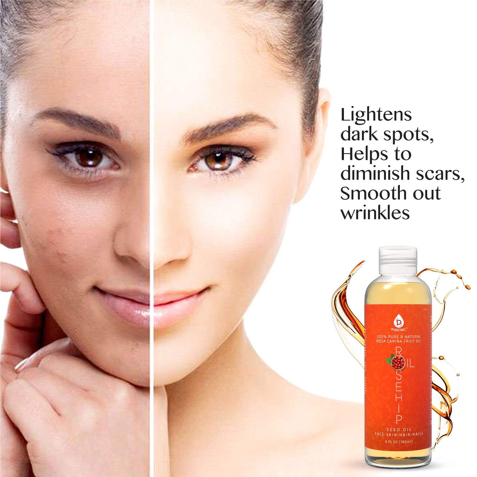 Cuidado de uñas y cabello con Pursonic Rosa Mosqueta
