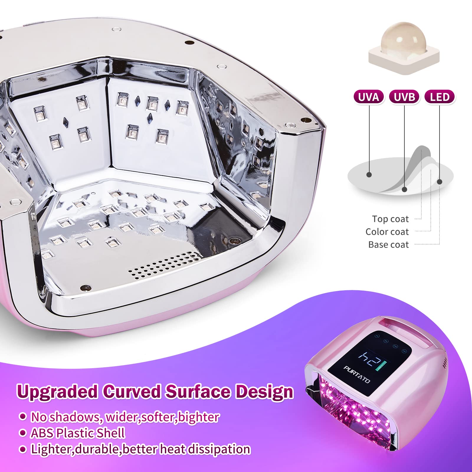 Purtato sensor infrarrojo inteligente para uso cómodo