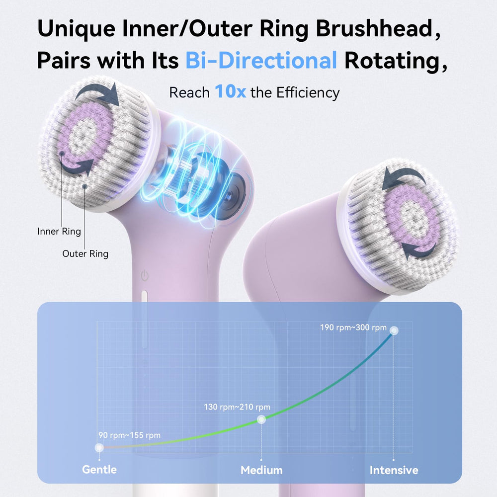 Purtif cabeza exfoliante con cerdas para desincrustar poros