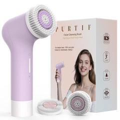 Purtif cepillo facial general para limpieza profunda y suave