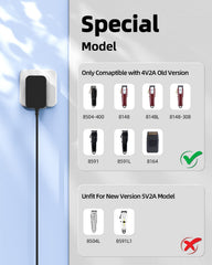 Pwept cargador 4V para Wahl Clipper Magic 8164, diseño compacto para casa