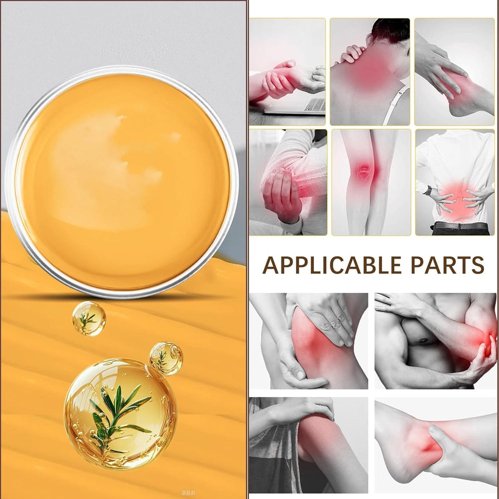 Pwkvsn Neuro Balm with arnica oil for gentle joint care.