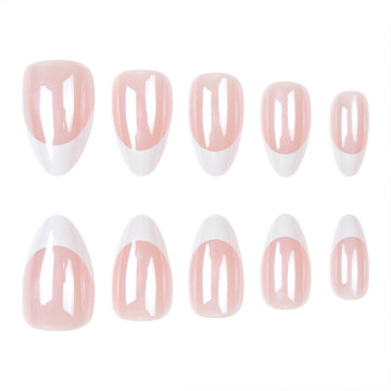 pxuezay kit uñas falsas 24 piezas en tallas variadas: solución rápida para uñas perfectas.