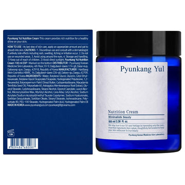 Pyunkang Yul Crema Nutritiva, apta para climas fríos y secos.