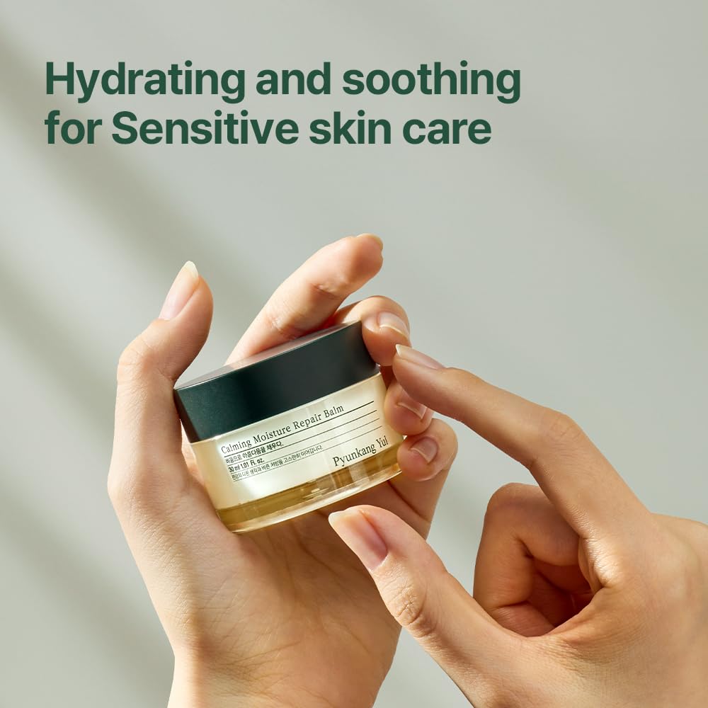 Centella asiática y botanicals en Pyunkang Yul PKY para piel sensible.