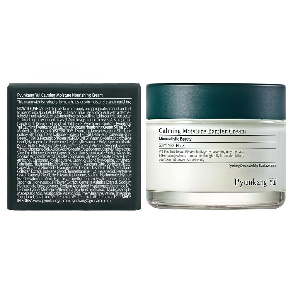 Textura cremosa suave de Pyunkang Yul PKY para hidratación diaria.