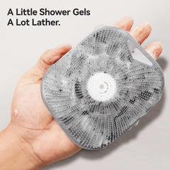 Qenlicyo exfoliante de silicona suave para piel sensible durante la ducha diaria