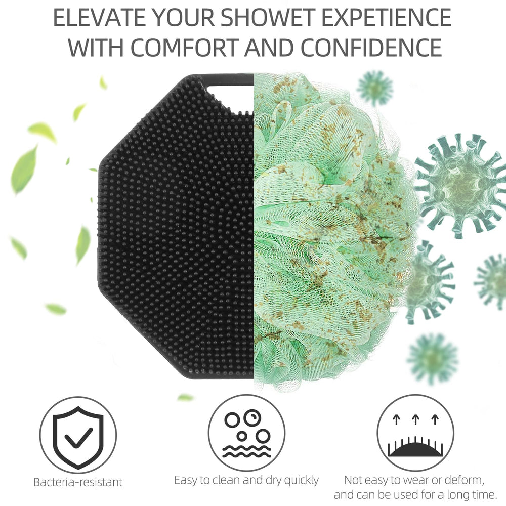 Qewro cepillo exfoliante para cuero cabelludo, estimula la circulación.