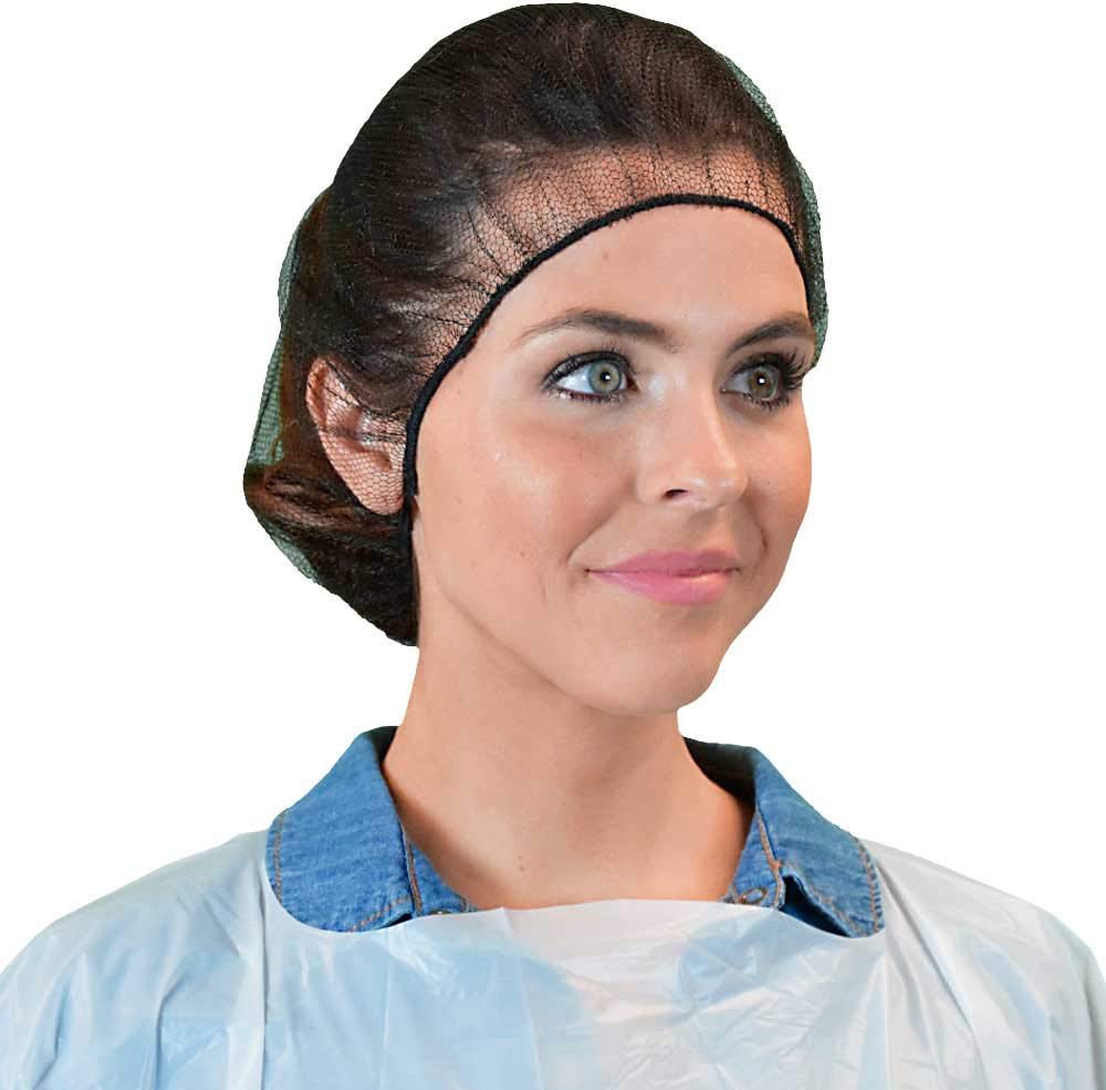 Gorro desechable de QIAN SOU, malla para evitar cabellos en alimentos