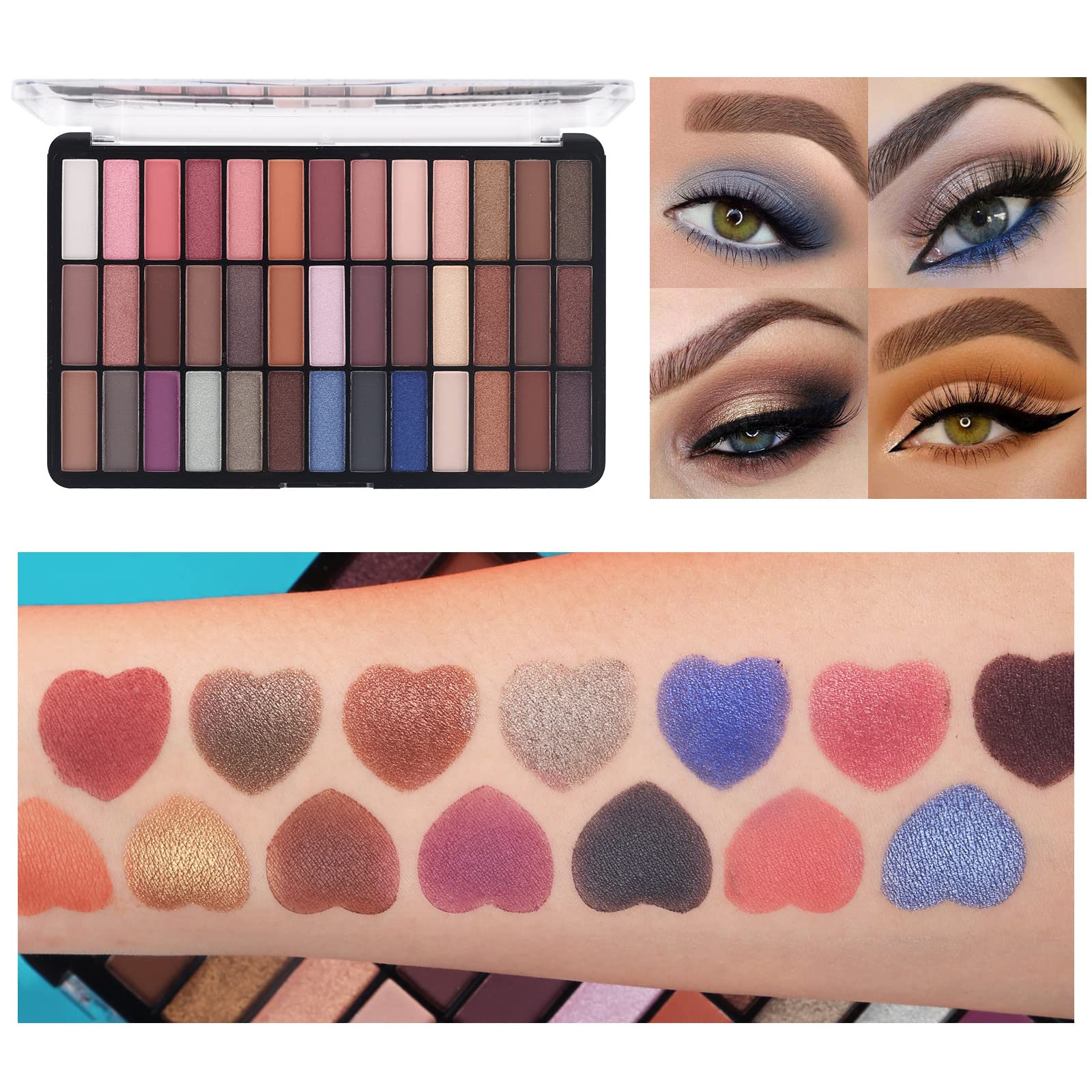 QiBest delineador de ojos con punta precisa para delineado perfecto.