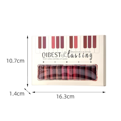 QiBest labios mate regalo perfecto para sorprender a alguien especial.