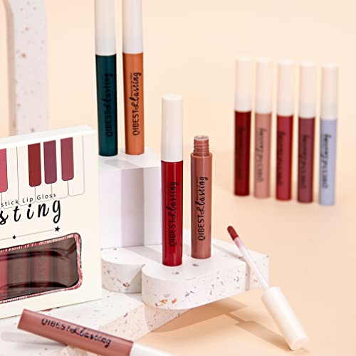 QiBest labios mate versatilidad para diversas ocasiones y estilos.