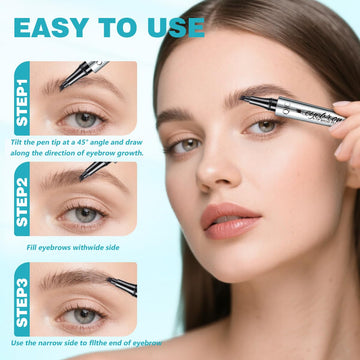 Delineador y lápiz multifuncional para cejas QIC