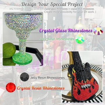 qiipii decoraciones resina transparente para ropa y accesorios cotidianos.