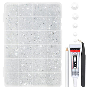 qiipii piedras resina transparente jelly con B7000, ideal para manualidades brillantes.