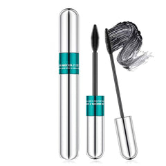 Qiiztooz mascara fibra seda 4D negro: mayor longitud y volumen.
