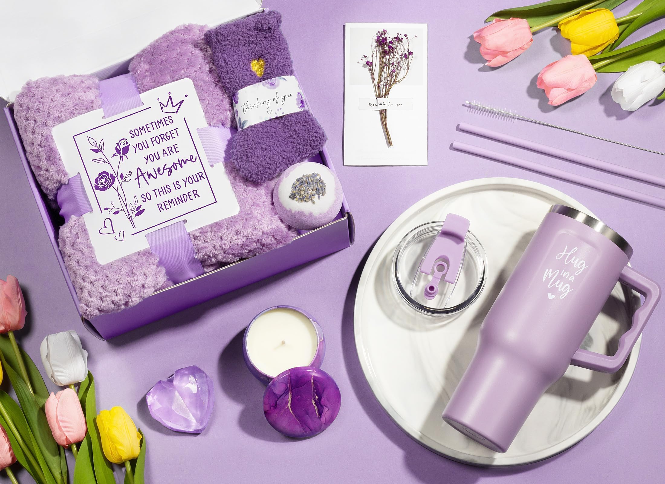 Qinline caja regalo con mensaje elegante y regalo de valor