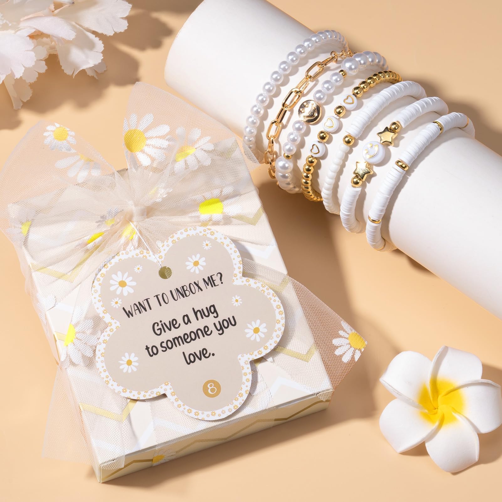 Vinchas florales y clip con flor Qinline, accesorios divertidos para peinados.