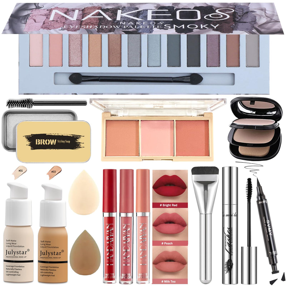 QIONG paleta de sombras 12 tonos tierra para un look natural diario.