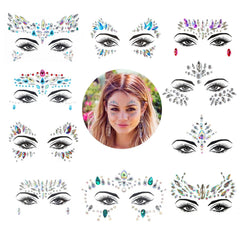 Qiseven joyas cara sirena: brillo duradero para fiestas