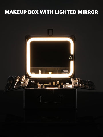 Qislee miroir magnétique fixé sur surfaces ferreuses pour usage pratique.