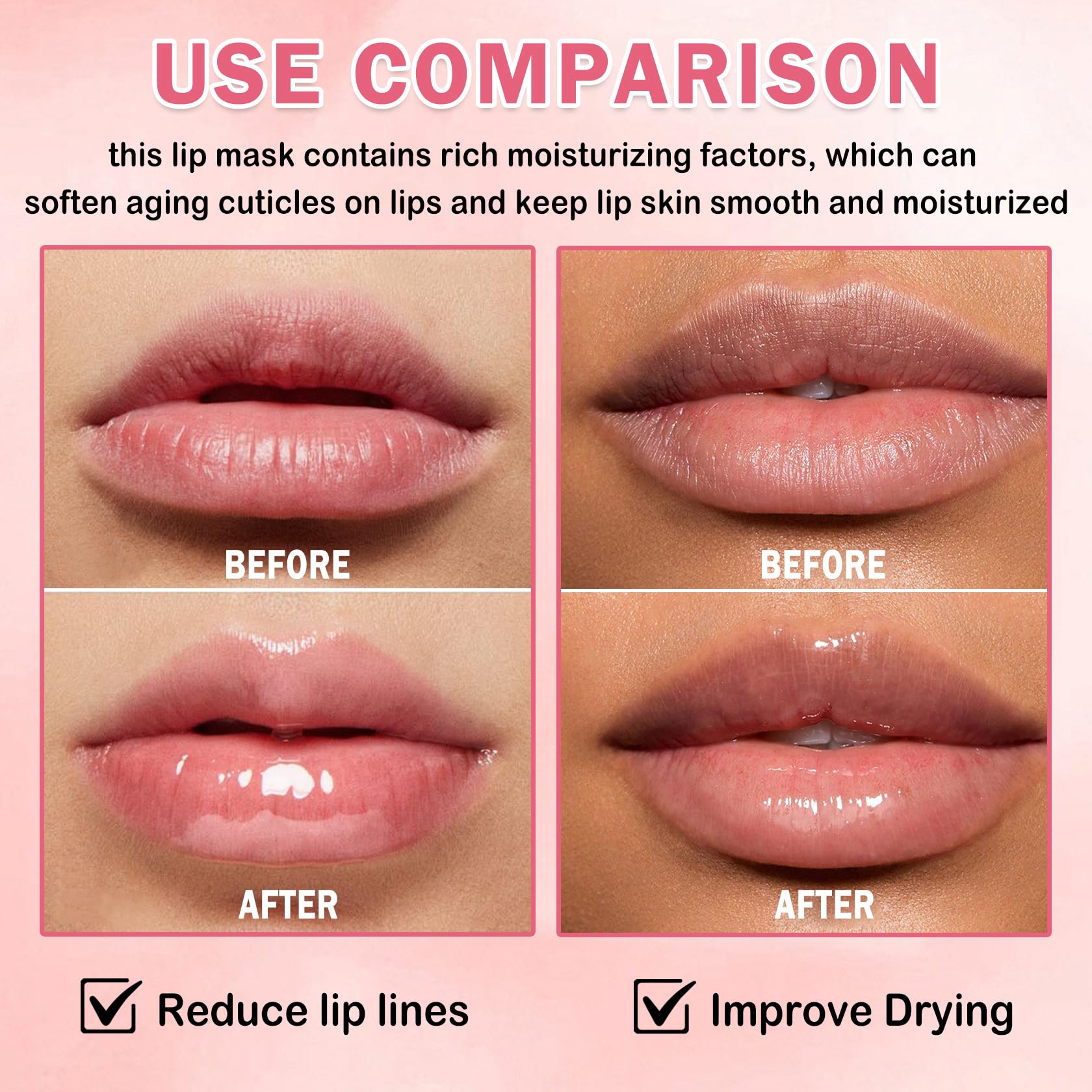 Bálsamo labial coco de QIUFSSE en tarro con fragancia tropical.