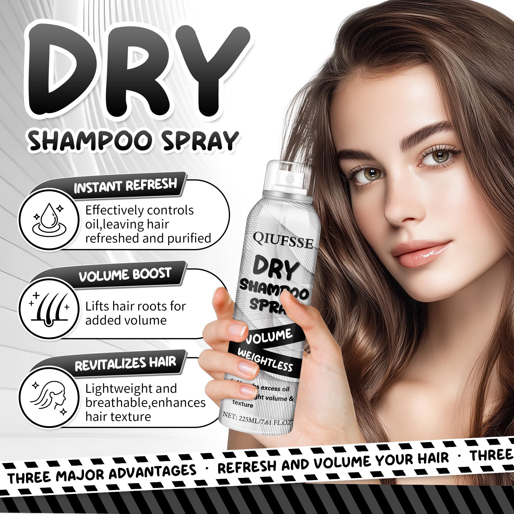 Absorción rápida de aceite en el cabello gracias a Qiufsse.