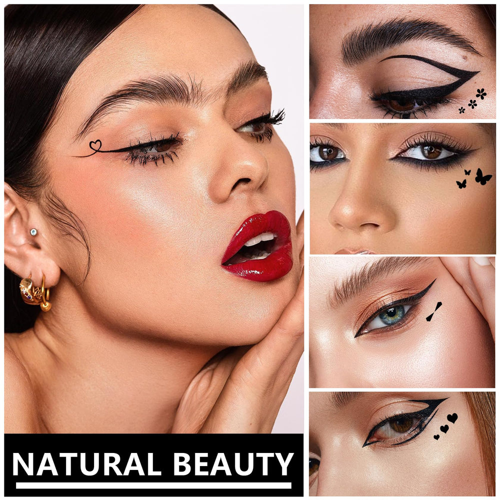 Delineador QIUFSSE de ojos con doble punta para retoques rápidos