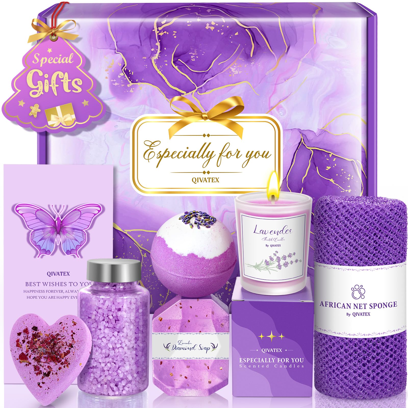 Set regalo Qivatex con empaque elegante para San Valentín, ideal sorpresa.