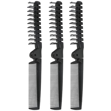 Cepillo compacto Qjaiune antiestático para bolso y viaje