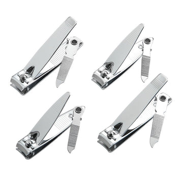 Cortaúñas QLL 4p con mango ergonómico para cortes precisos.