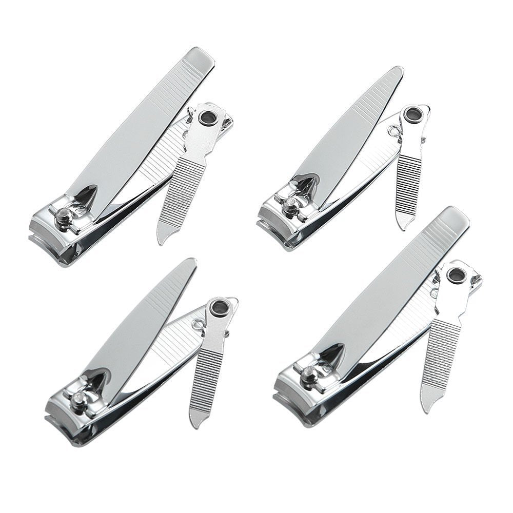 Cortaúñas QLL 4p con mango ergonómico para cortes precisos.
