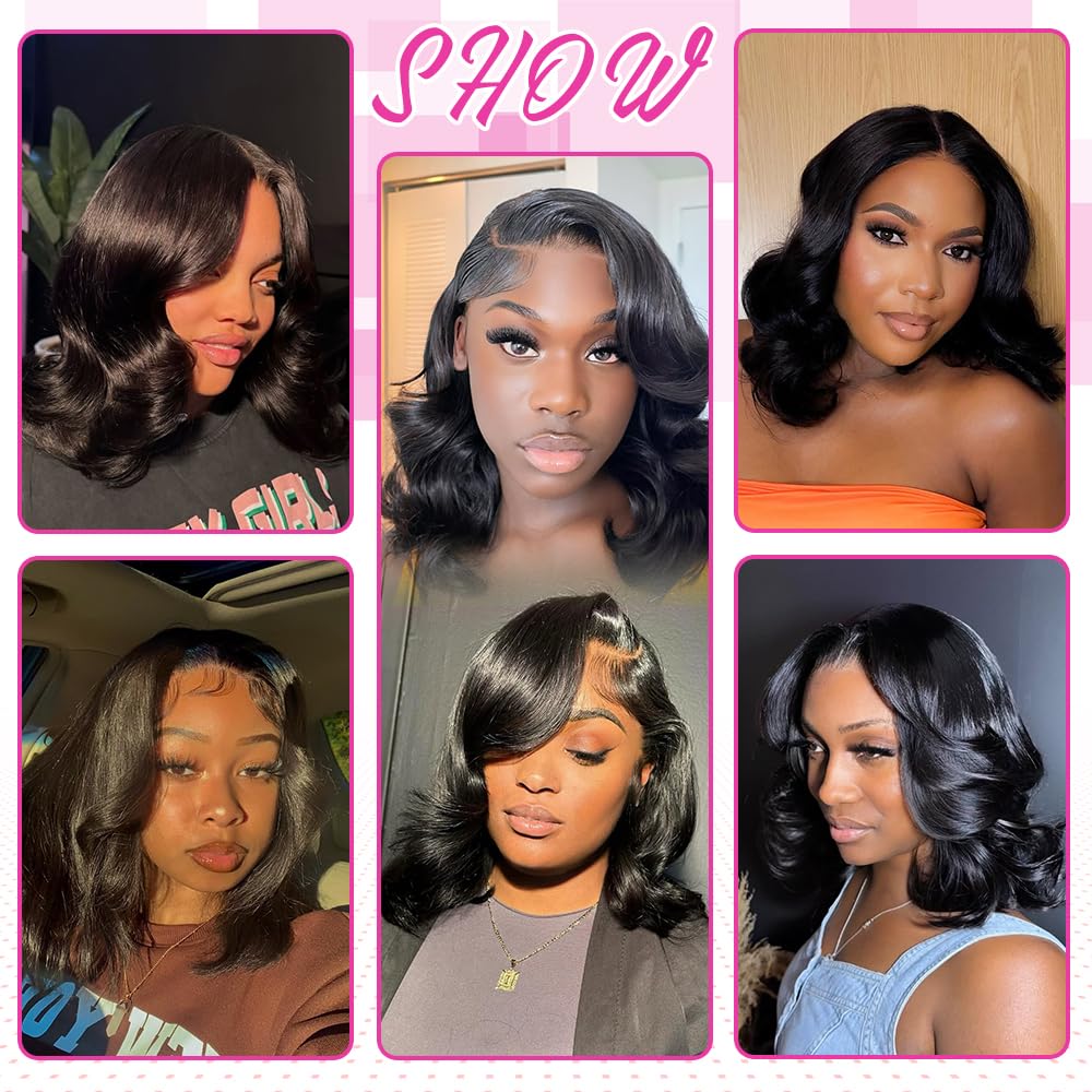 Qmaple Bob Wig adecuada para ocasiones especiales y uso diario