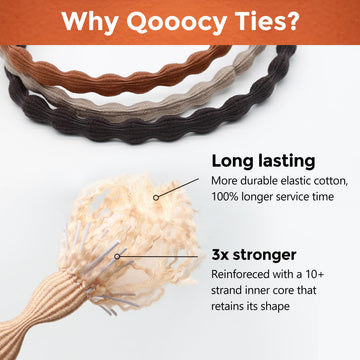 Qooocy coleteros multicolores, perfecto para estilos y ocasiones diferentes.