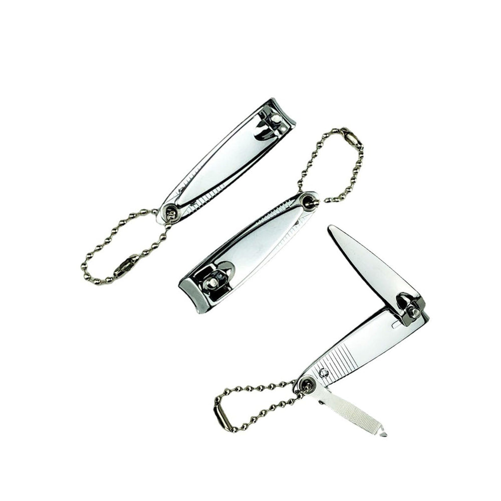 Cortauñas mini curvo QPOIBSD de 2 pulgadas para retoques precisos en casa