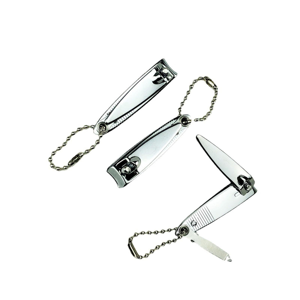 Cortauñas mini curvo QPOIBSD de 2 pulgadas para retoques precisos en casa