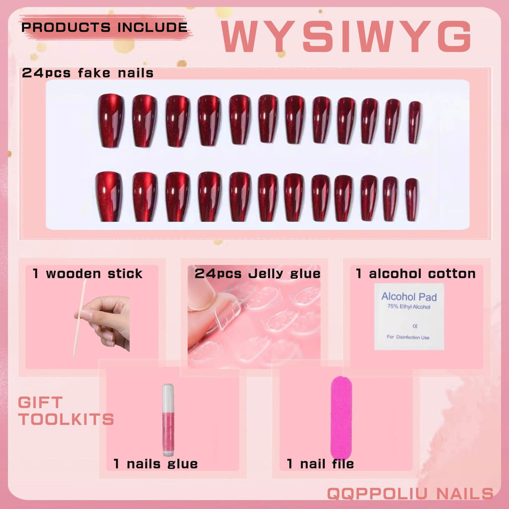 QQPPOLIU kit de aplicación con 24 piezas para manicura rápida en casa
