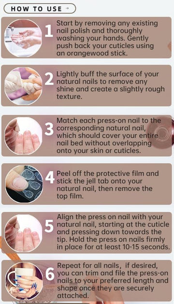 QQPPOLIU Tamaño adecuado para todas las uñas, ajuste cómodo