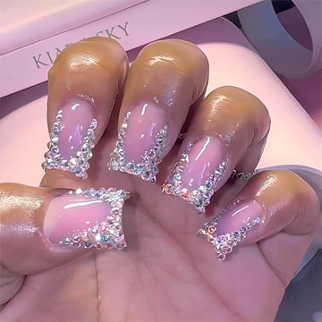 QQPPOLIU uso diario de uñas postizas para un estilo inmediato