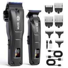 QQTIN cortapelos para hombre con motor de 8500 rpm, corte suave y preciso.