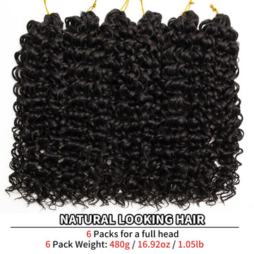 QRHSUKA GoGo Curl raíces 28-28 para densidad uniforme y aspecto completo.