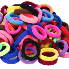 Lazos elásticos QRTVI para bebé en colores multicolor, ideal para peinados diarios.