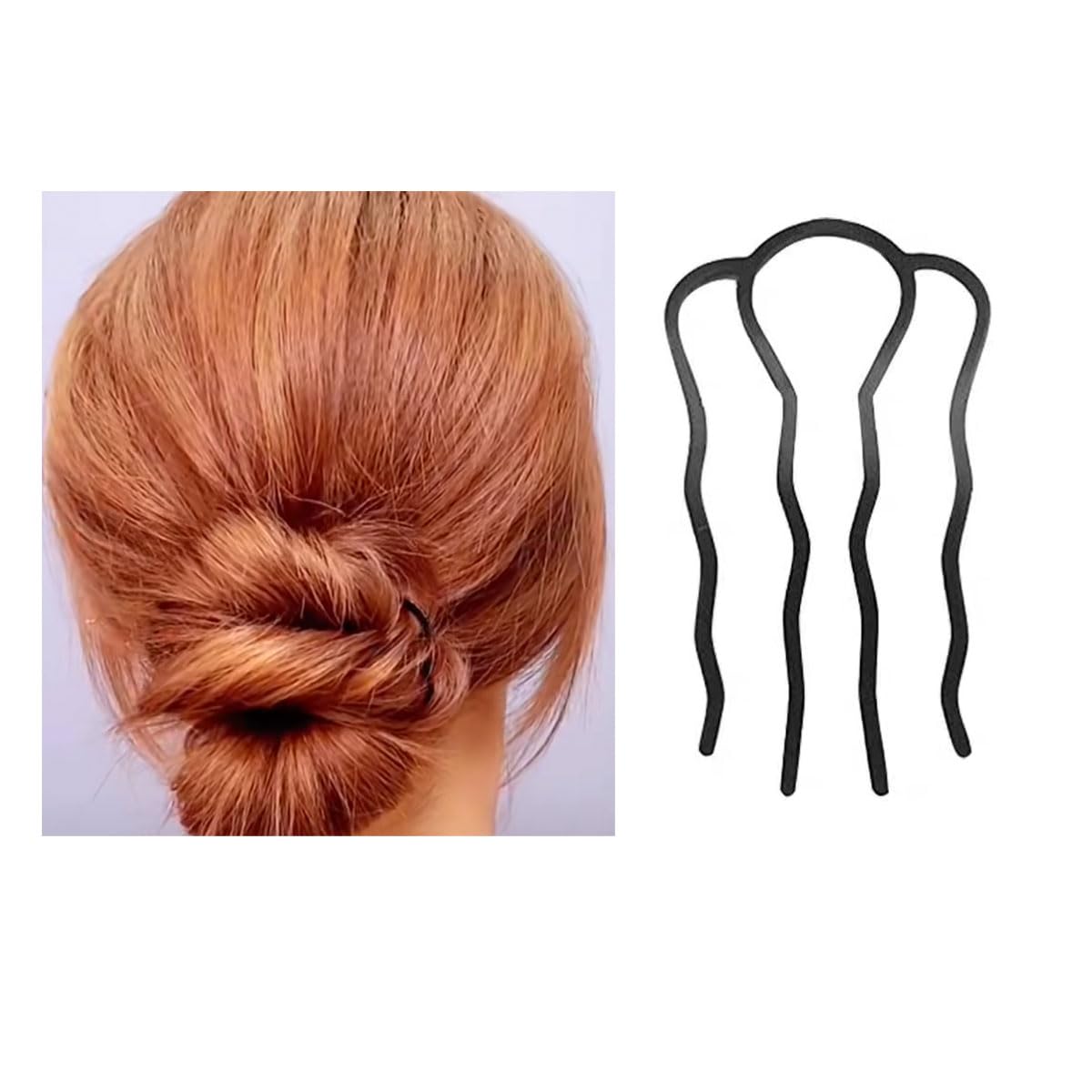 QRWT regalo perfecto horquillas de metal para cabello femenino.