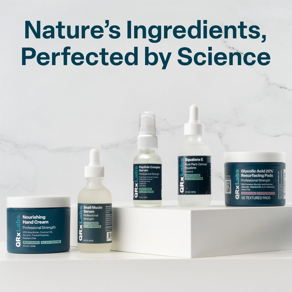 QRxLabs uso diario tras exfoliación para una experiencia de cuidado facial calmante