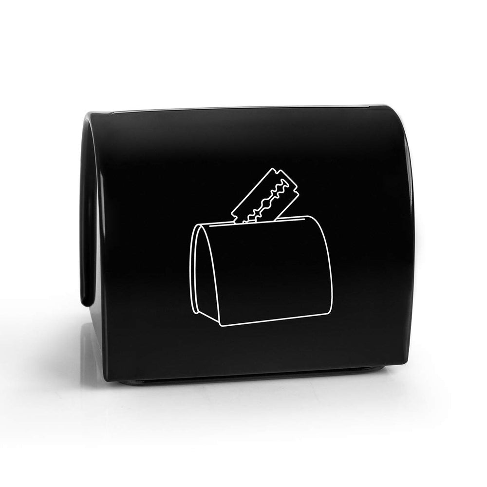 QSHAVE acabado negro, diseño compacto para mostradores