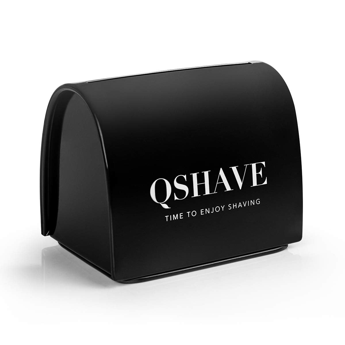 QSHAVE interior, capacidad para 300 cuchillas, organización eficiente