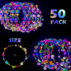 QSJQllo diadema LED con tres modos de iluminación