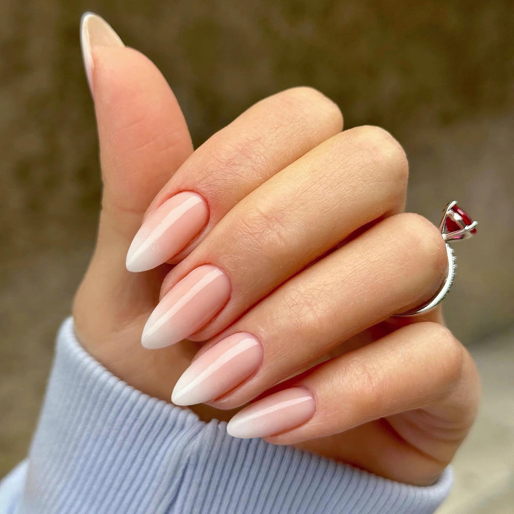Qsnidy conjunto de uñas postizas con 24 piezas y 12 tallas para ajuste perfecto.
