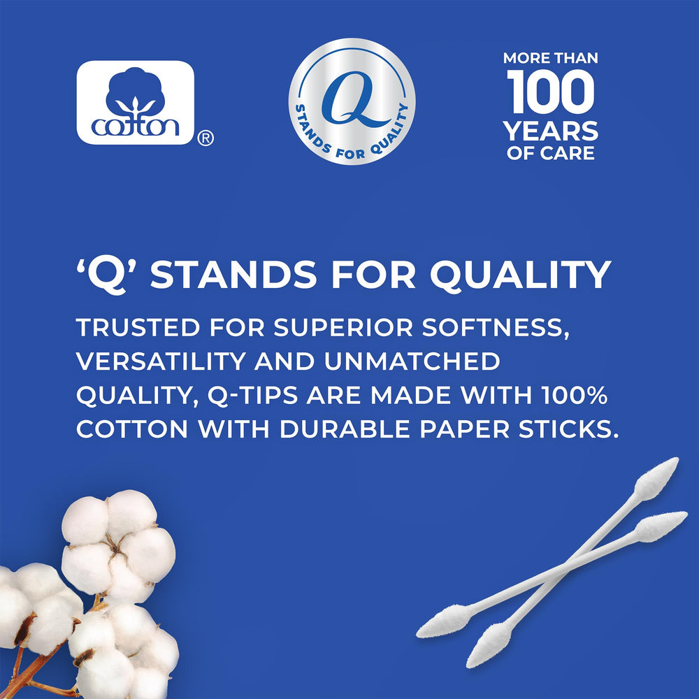 Q-tips para limpieza de objetos delicados con precisión suave.