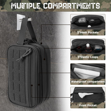QT&QY funda resistente 900D ideal para viajes y uso diario